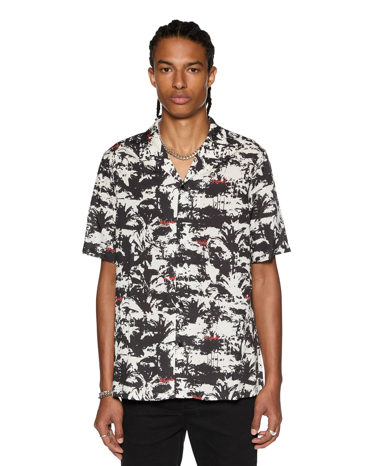 MENS PALMTREE RESORT SS SHIRT MULTI SHIRTS