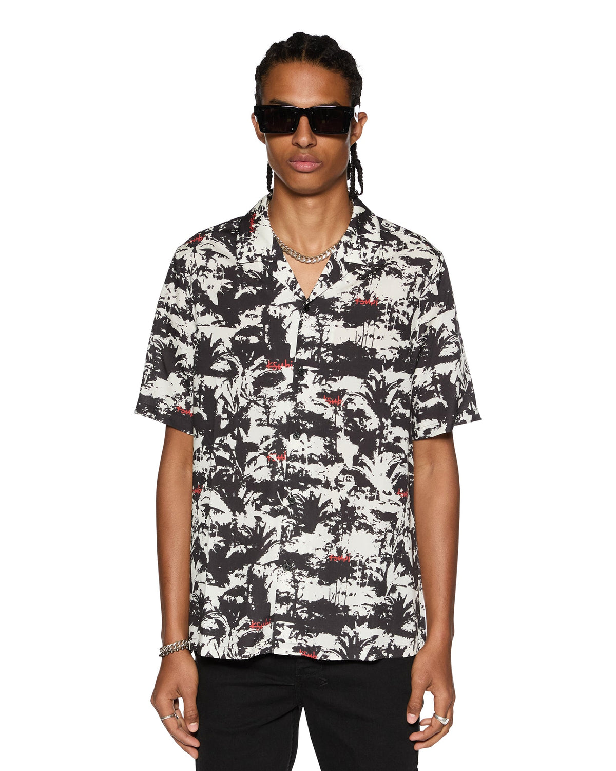 MENS PALMTREE RESORT SS SHIRT MULTI SHIRTS