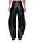 WOMENS  BARREL PANT BLACK BARREL LEG PANTS