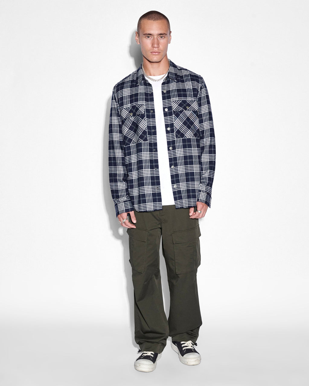 Mens Fugitive Cargo Pant Dark Fantasy Straight Pants - Black