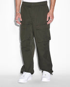 Mens Fugitive Cargo Pant Dark Fantasy Straight Pants - Black