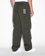 Mens Fugitive Cargo Pant Dark Fantasy Straight Pants - Black