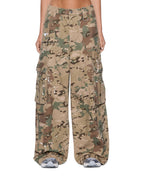 WOMENS KSUPER CARGO PANT WOODLAND CAMO PANTS