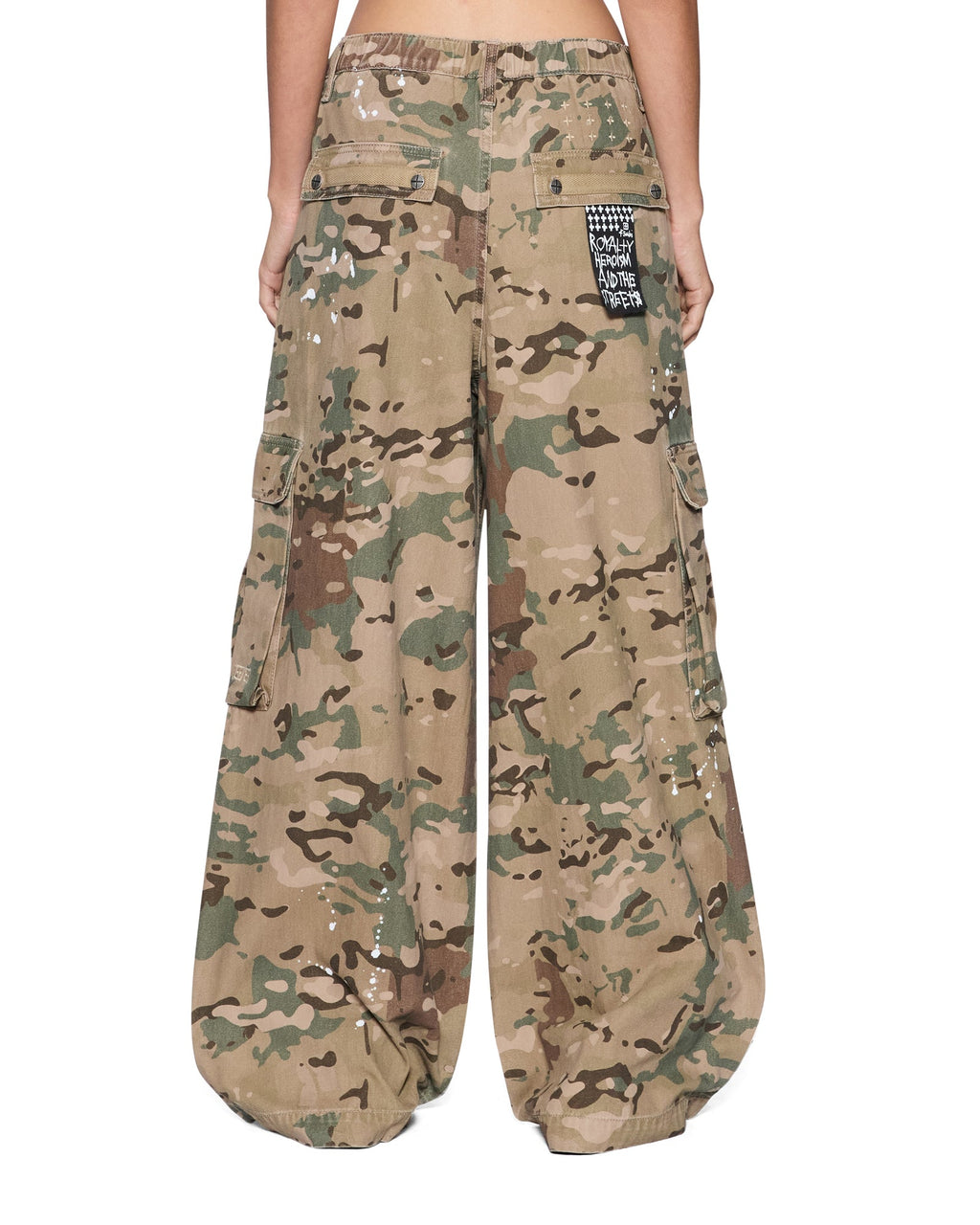 WOMENS KSUPER CARGO PANT WOODLAND CAMO PANTS