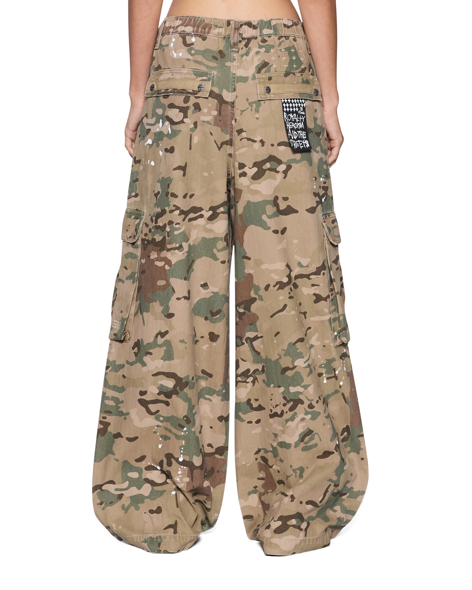 WOMENS KSUPER CARGO PANT WOODLAND CAMO PANTS