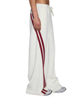 ORIGIN TRACKPANT OFF WHITE BURGUNDY