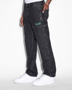 Mens Readyset Pant Black Denim Straight Pants - Black