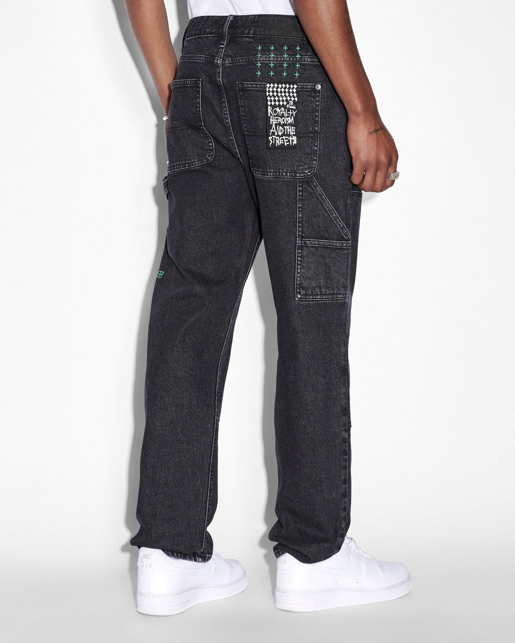 Mens Readyset Pant Black Denim Straight Pants - Black