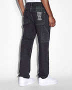 Mens Readyset Pant Black Denim Straight Pants - Black