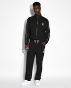 Mens Synthesis Pant Black Yellow Slim Pants - Black
