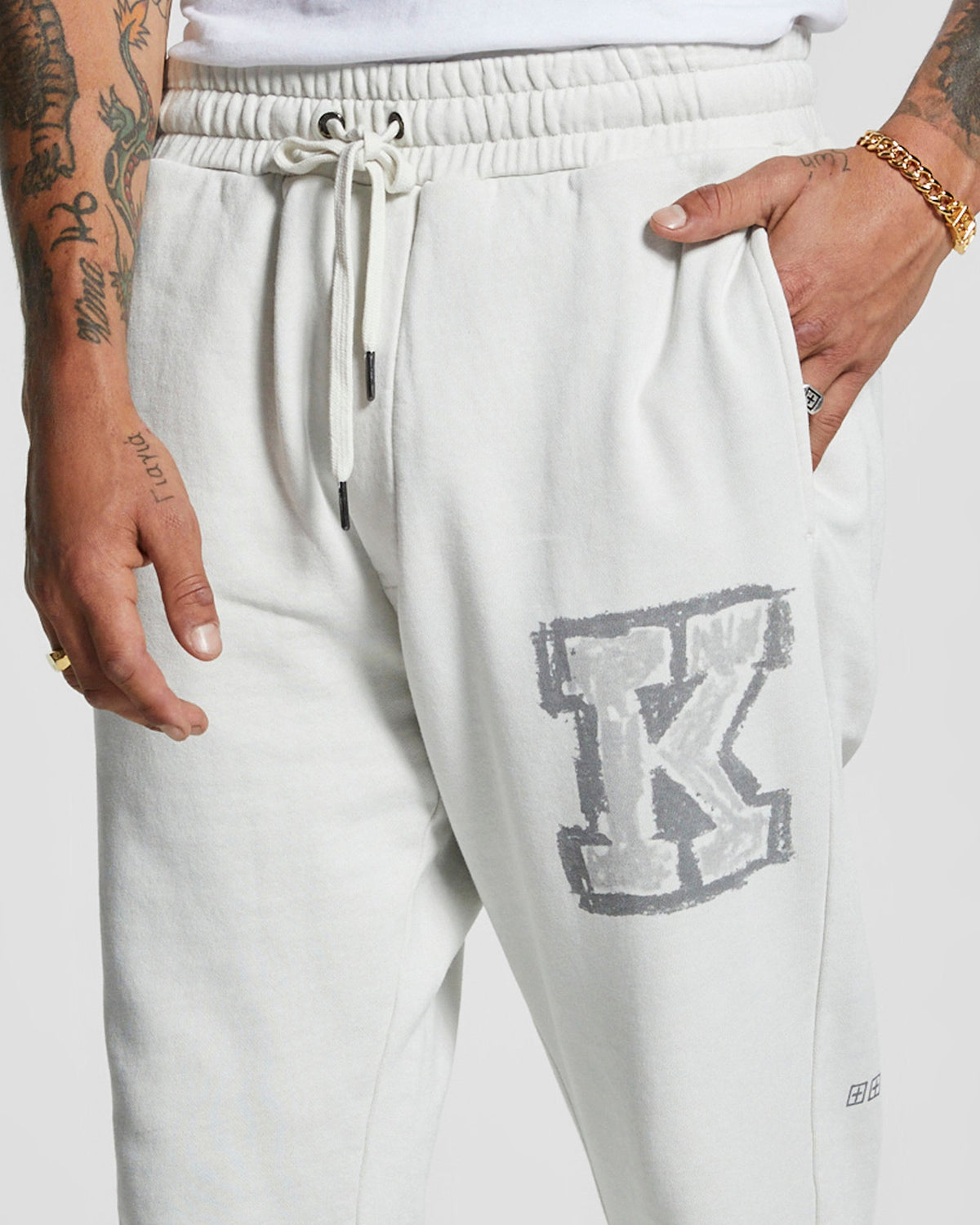 MENS SKETCHY LOFI TRAK GREY PANTS