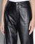 CROSSIN PANT BLACK LEATHER