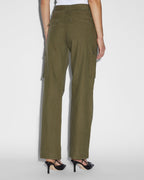 WOMENS SQUAD CARGO KHAKI PANTS