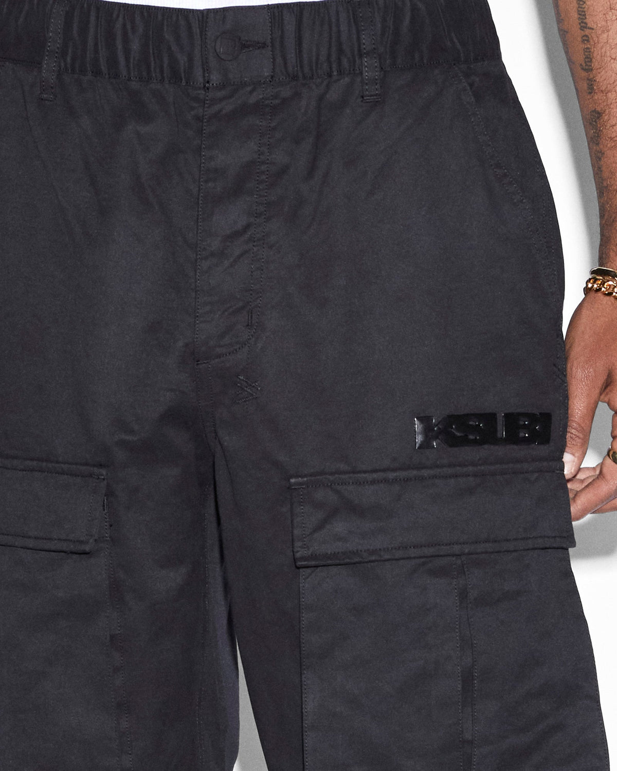 MENS SPEEDER FUGITIVE CARGO BLACK PANTS