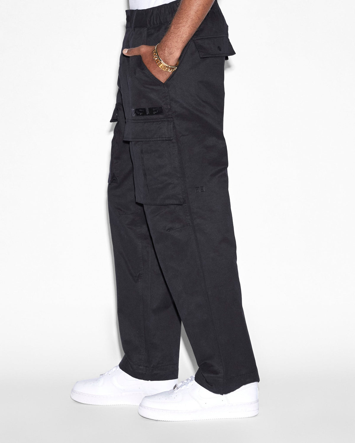 MENS SPEEDER FUGITIVE CARGO BLACK PANTS
