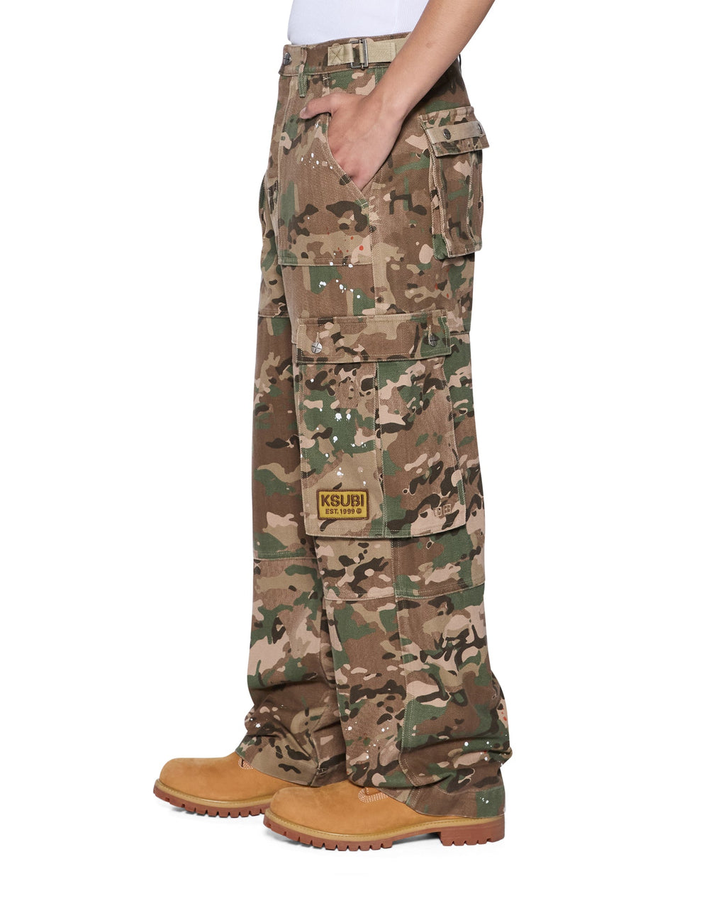 MENS TROOPER CARGO PANT WOODLAND PANTS
