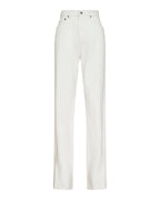 WOMENS PLAYBACK SPLITS ECRU DENIM JEANS