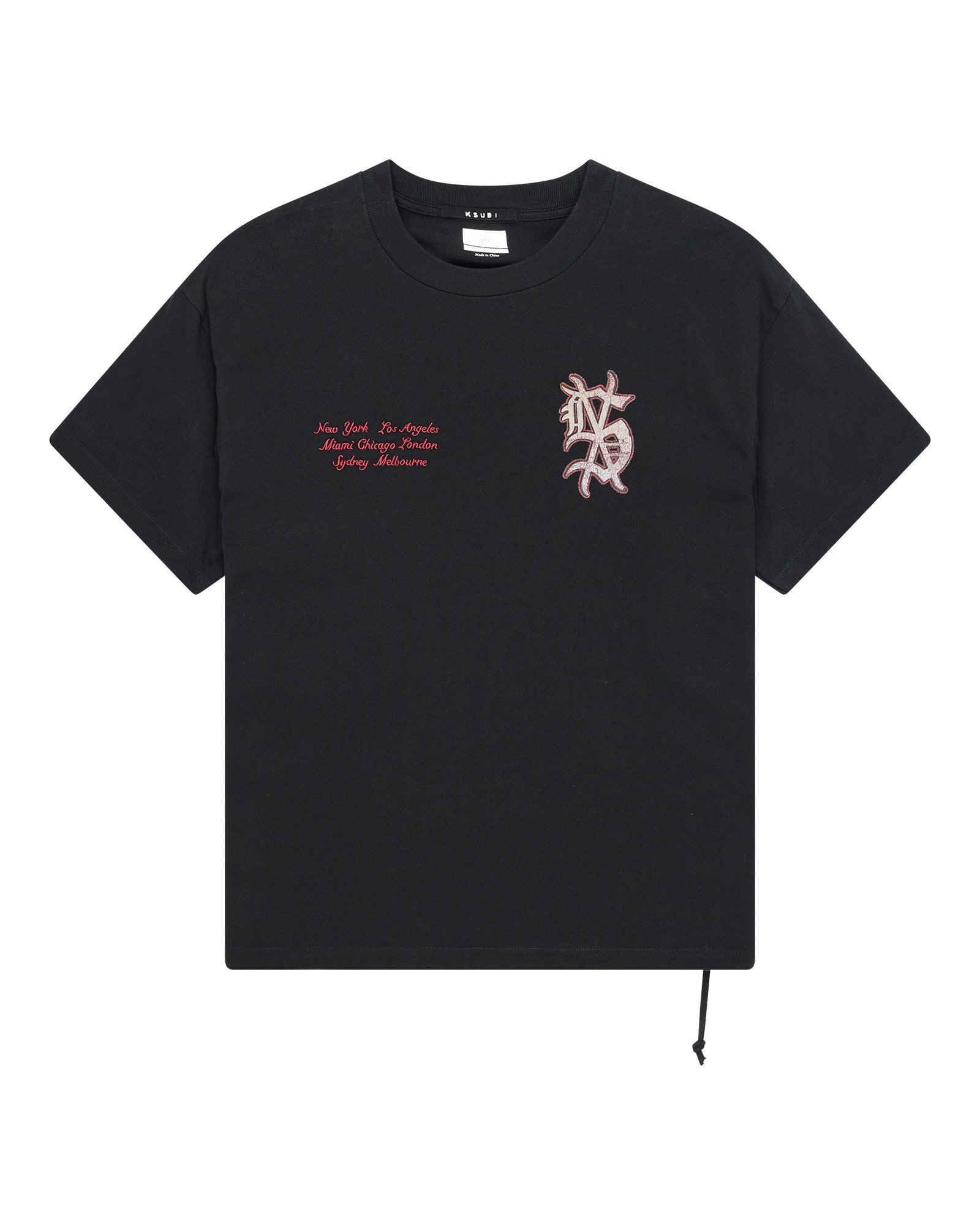 PLAYOFF EKCESS SS TEE JET BLACK