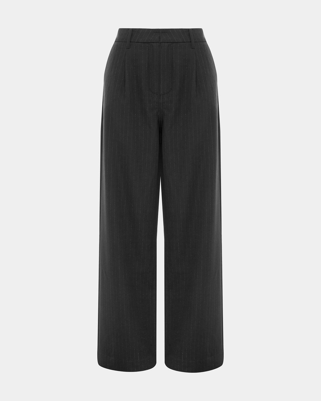 WOMENS REBEL TROUSER PINSTRIPE PANTS