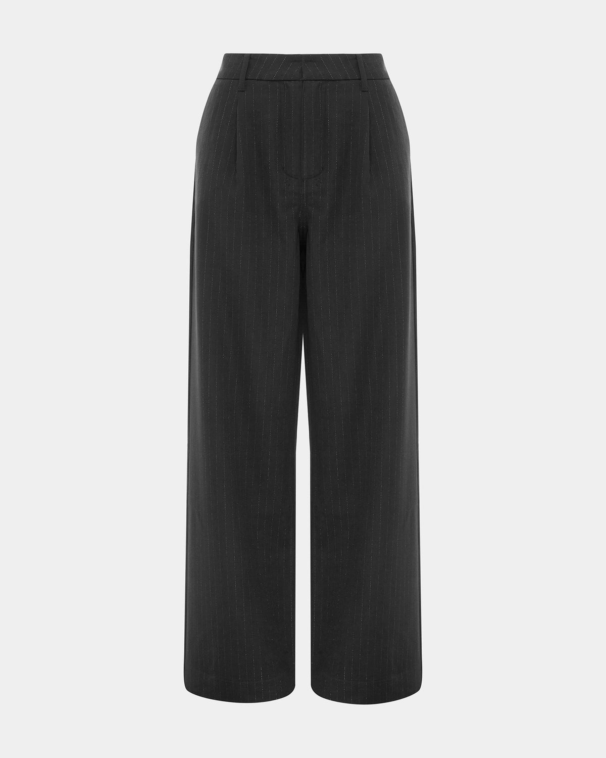 WOMENS REBEL TROUSER PINSTRIPE PANTS