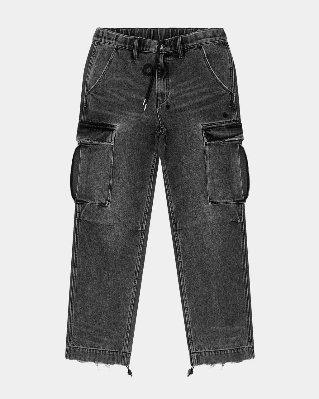MENS RIOT CARGO PANT ANGST BLACK PANTS