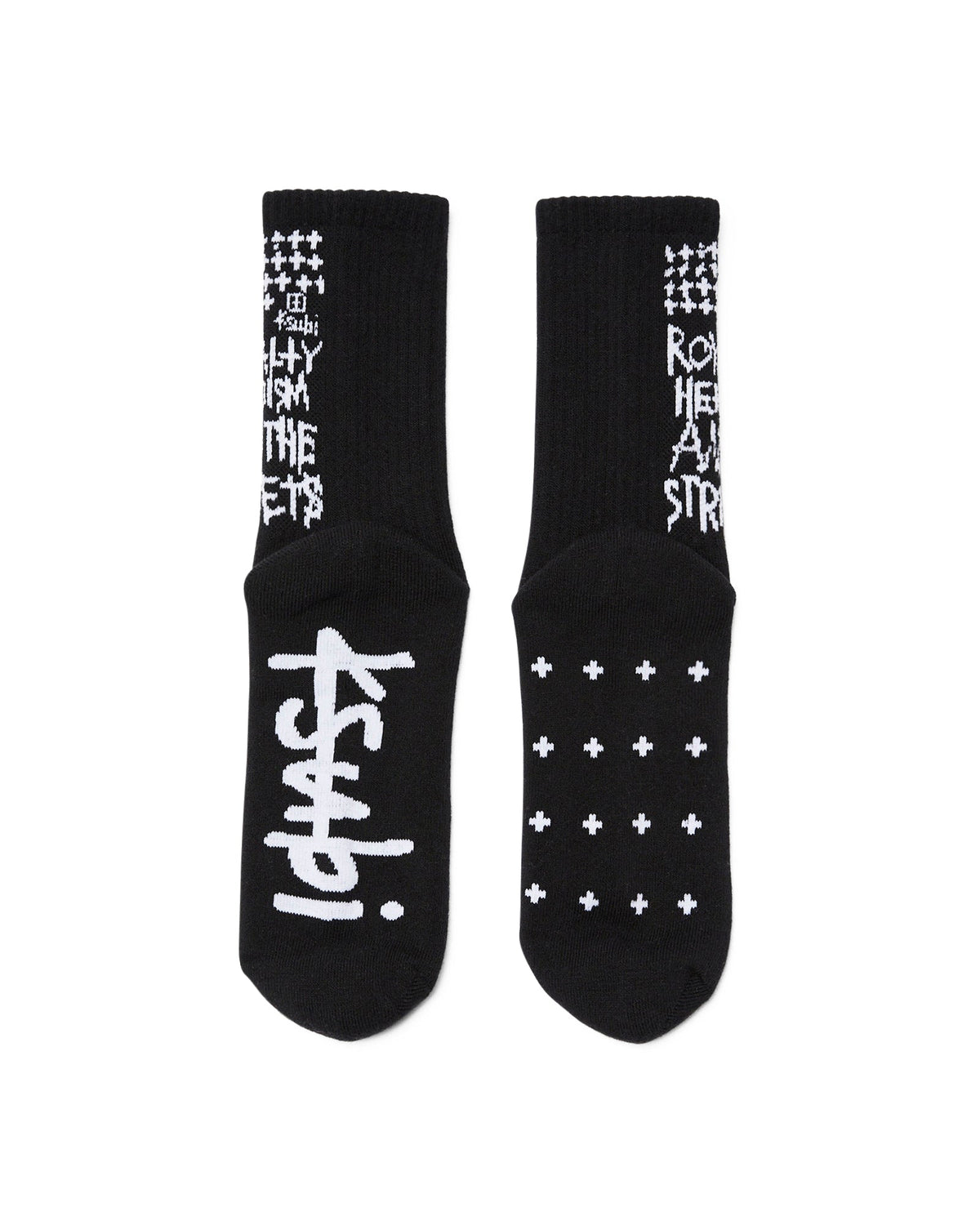 ROYALTY KSOCKS BLACK/WHITE