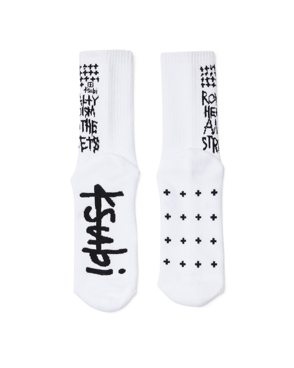 ROYALTY KSOCKS WHITE/BLACK