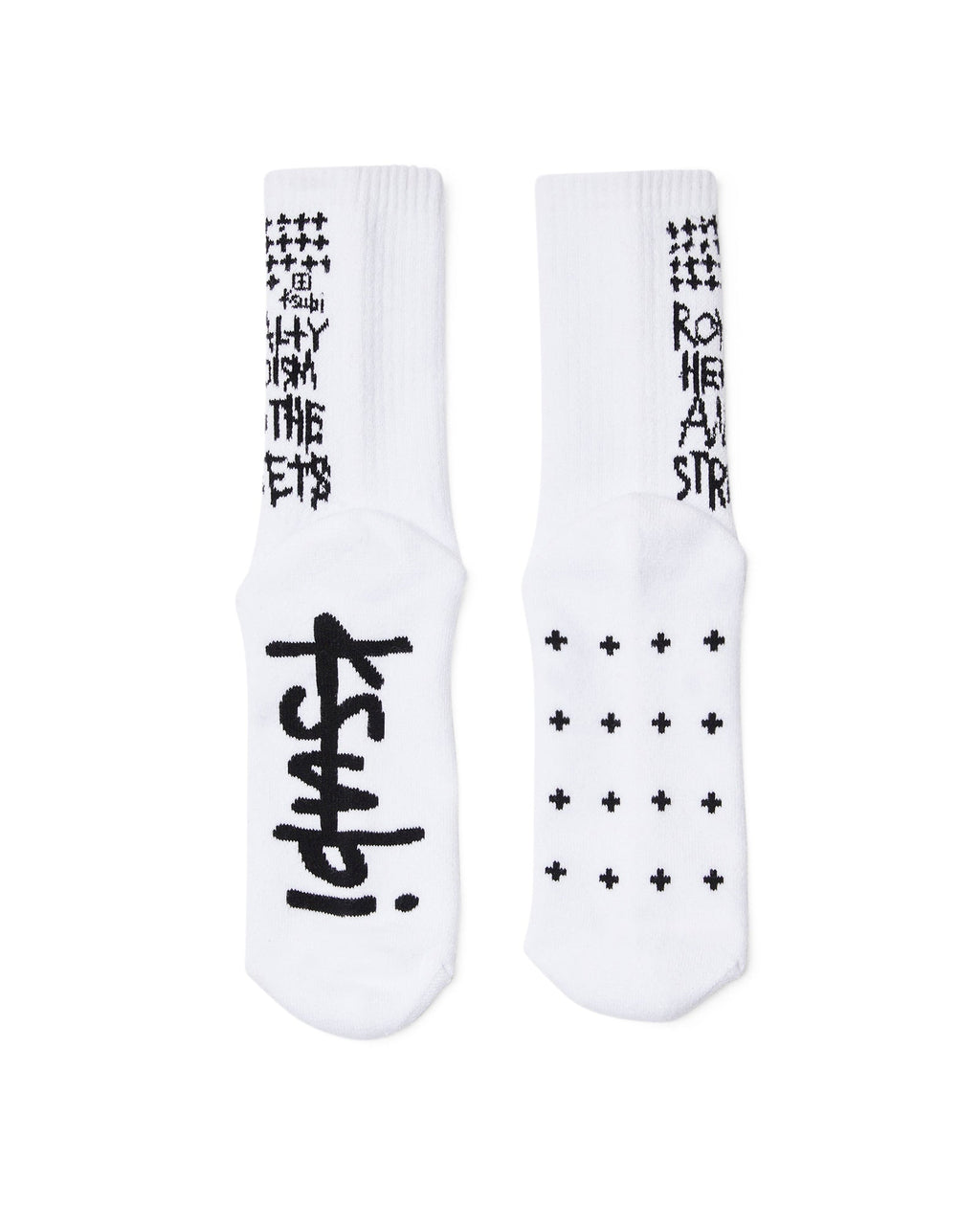 ROYALTY KSOCKS WHITE/BLACK ACCESSORIES