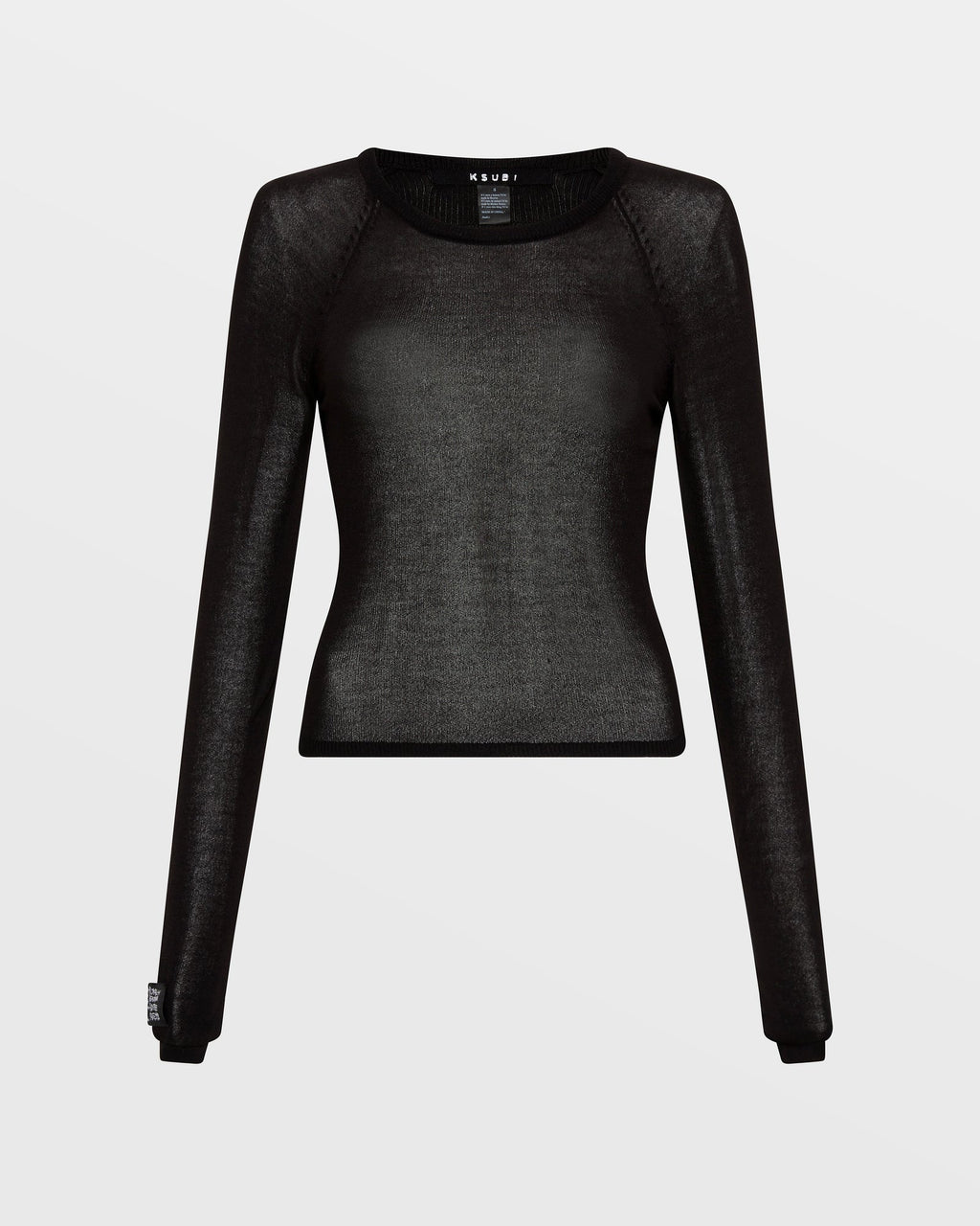 WOMENS ULTRA KNIT TOP BLACK KNITWEAR