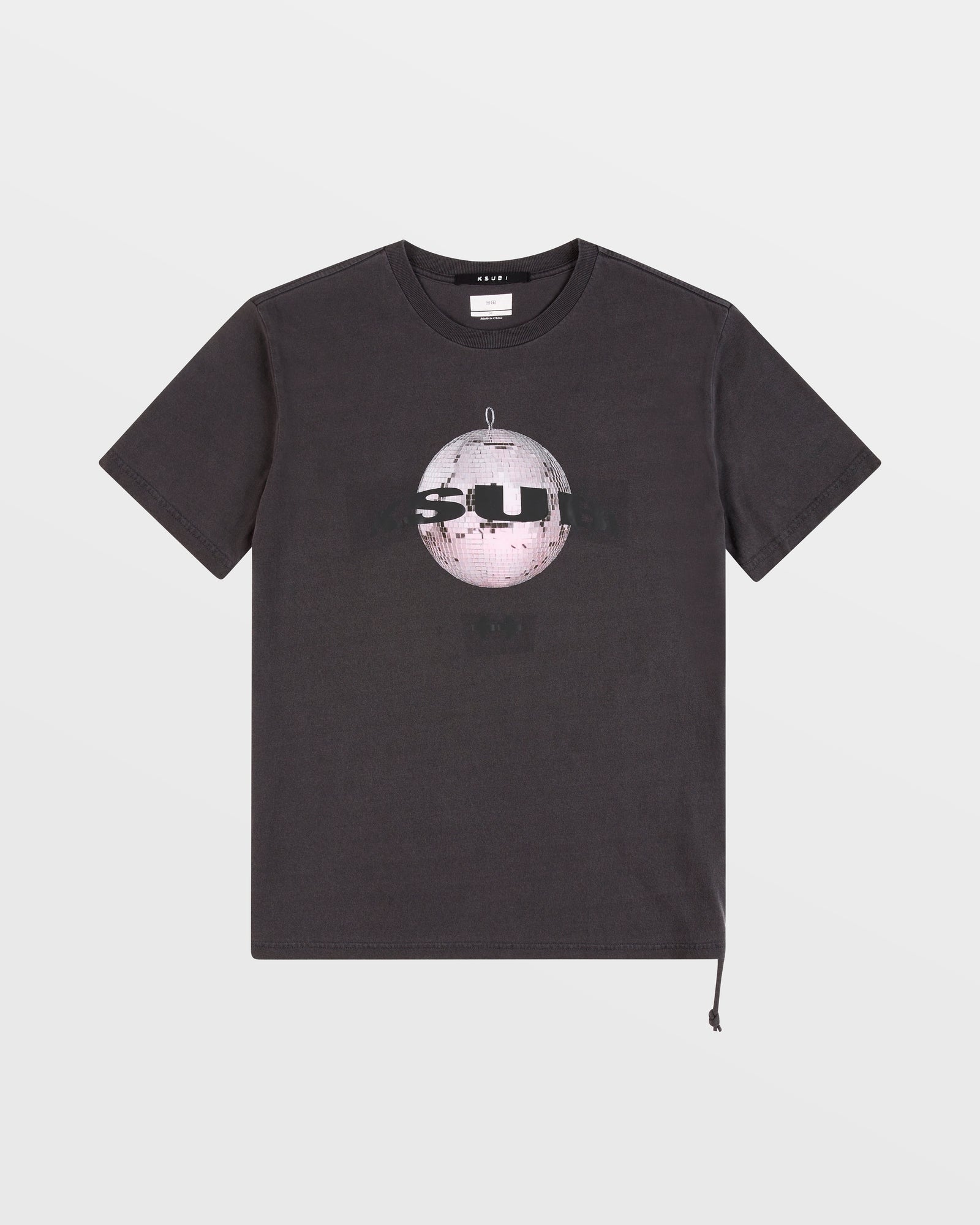 DISCO KASH TEE SS TEE WASHED BLACK