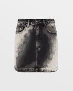 Womens Super X Mini Wreckoning Slim Skirts - Black