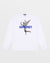 MENS  ROLLS KASH LS TEE TRU WHITE REGULAR TEES