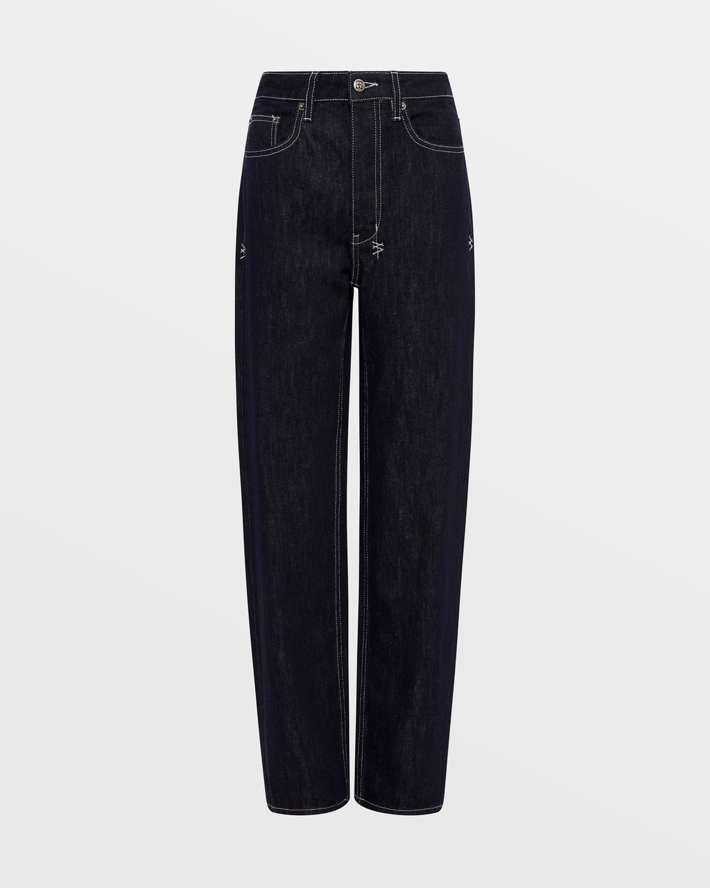 Womens Brooklyn Jean Zenith Straight Denim Jeans - Denim
