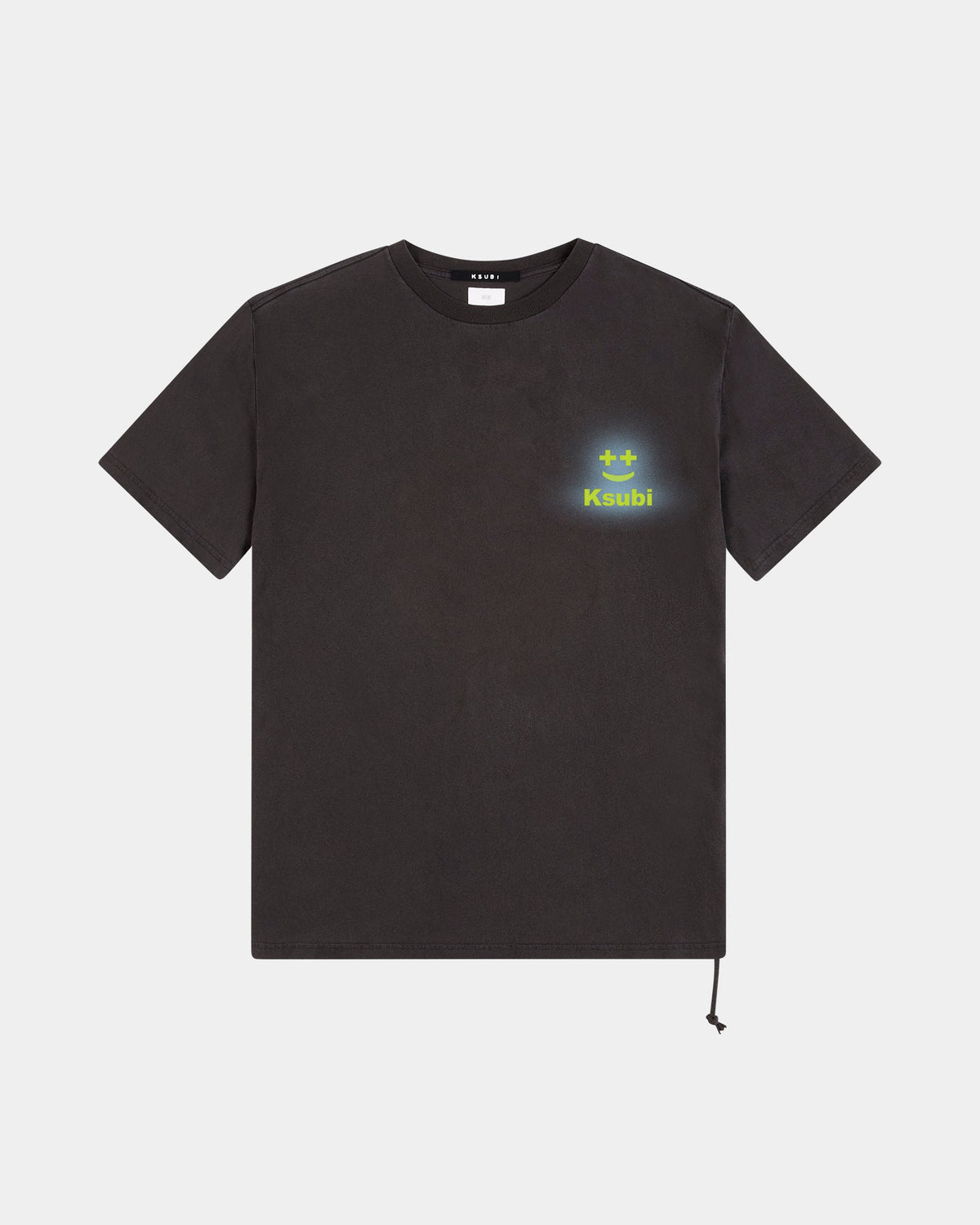 HAPPY GLOW BIGGIE SS TEE FADED BLACK