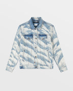 Womens Oversized Jacket Strokes Oversized Jackets - Denim
