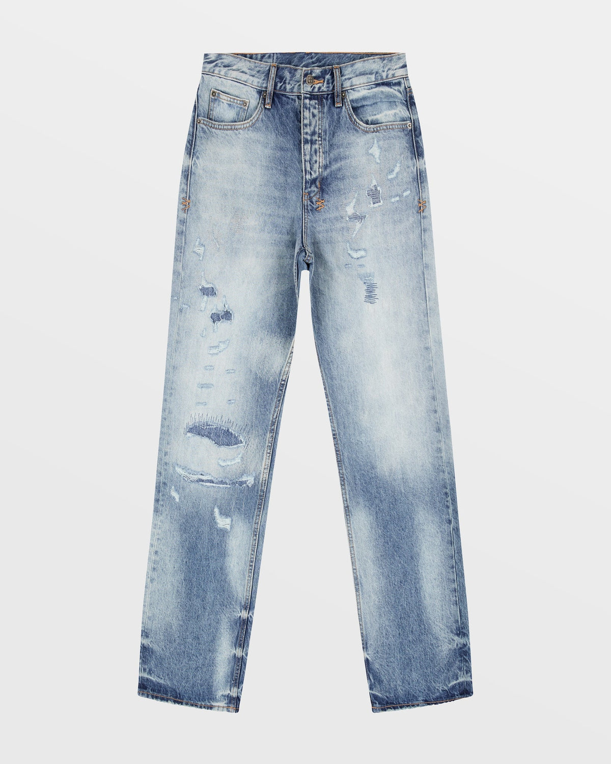 MENS ANTI K TEKTONIK DIALLED DENIM JEANS