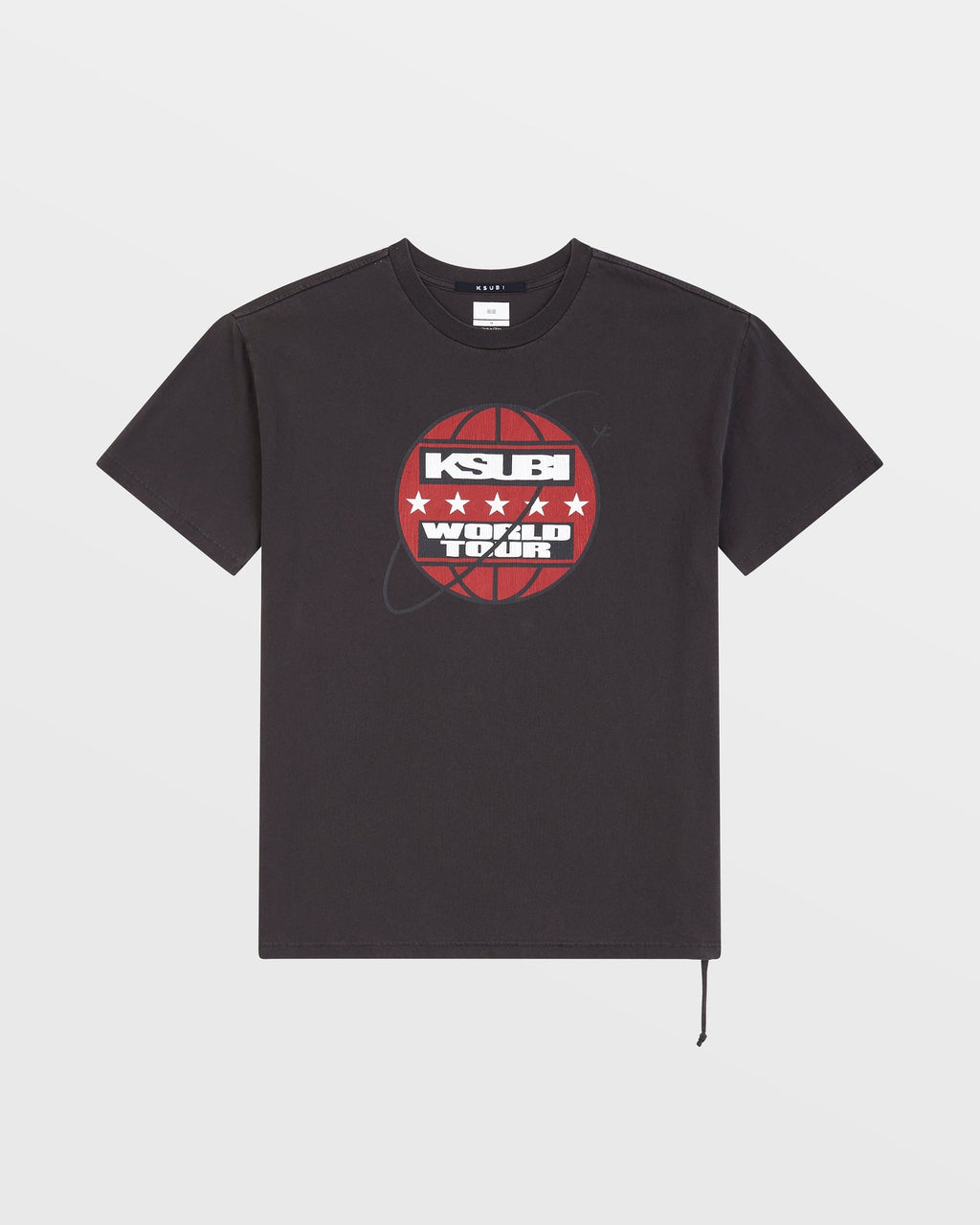 MENS TOUR BIGGIE SS TEE FADED BLACK TEES
