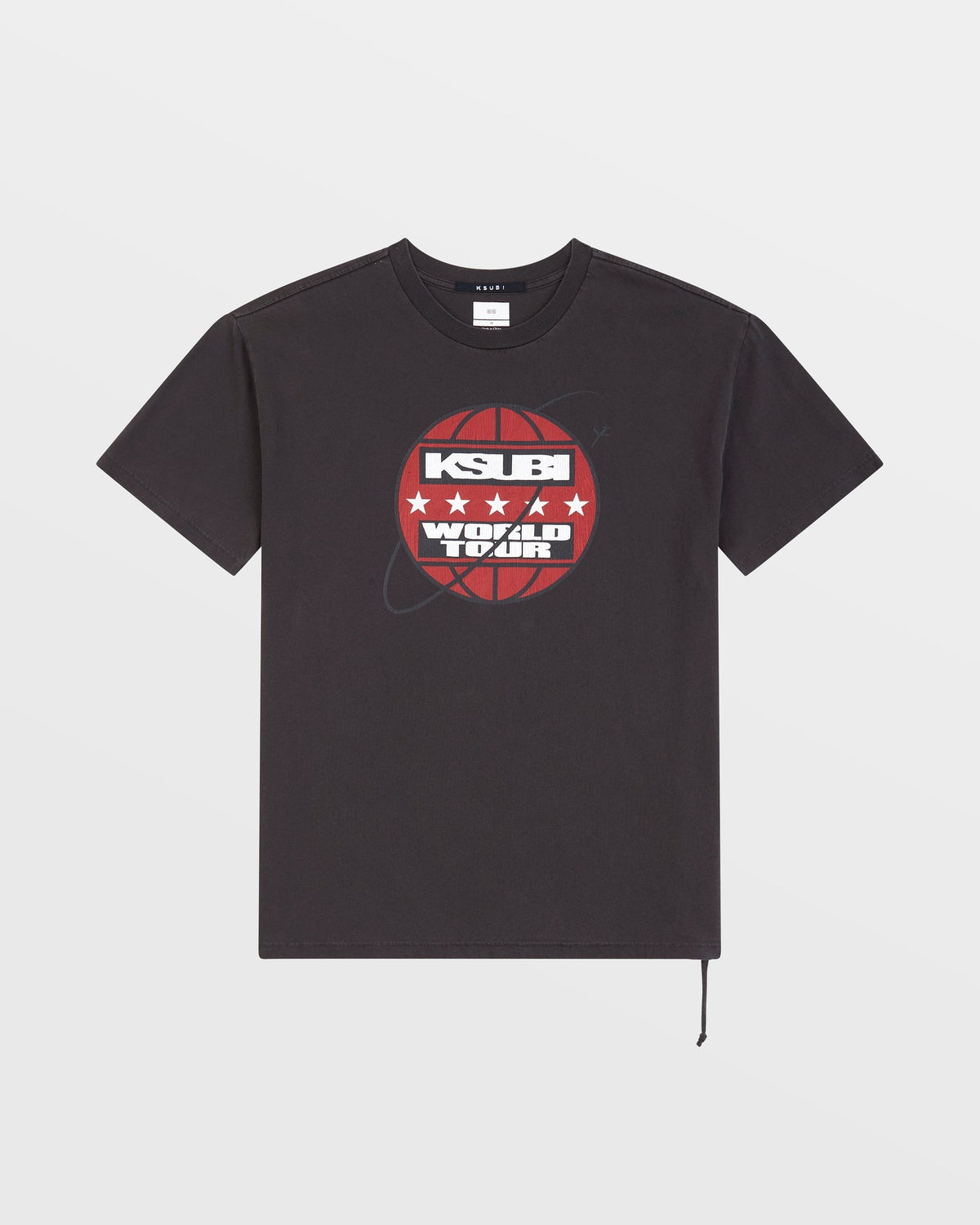 MENS TOUR BIGGIE SS TEE FADED BLACK TEES