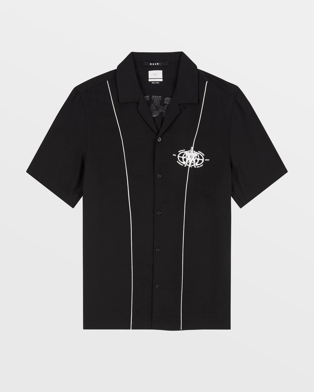 Mens Bolts Mechanic Ss Shirt 2 Tone Regular Shirts - Multi Colour
