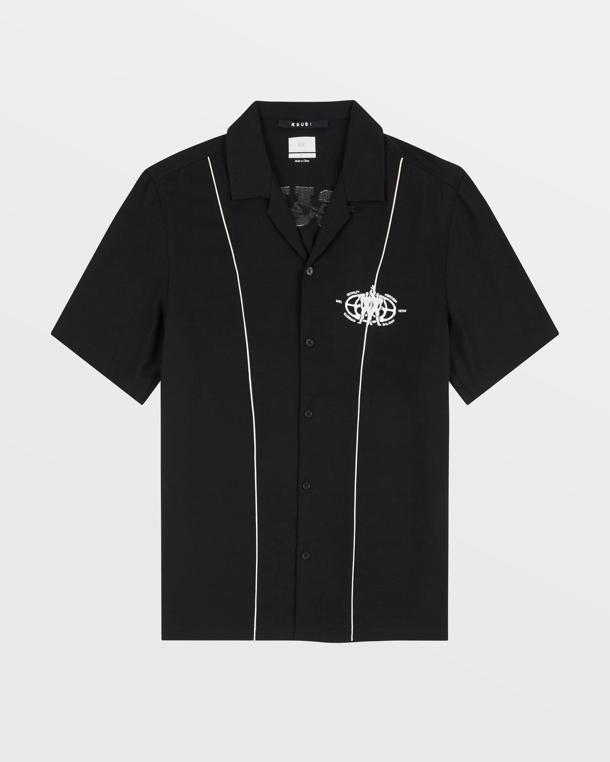 Mens Bolts Mechanic Ss Shirt 2 Tone Regular Shirts - Multi Colour