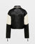 EMBLEM BOXY BIKER BLACK/WHITE