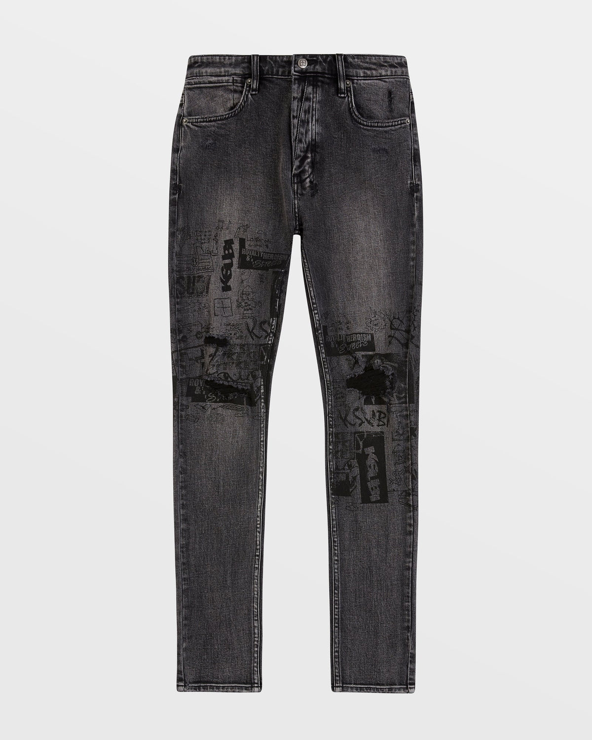 MENS VAN WINKLE MASH UP DENIM JEANS