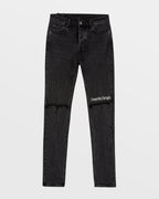 Mens Chitch Unearthly Slim Denim Jeans - Black