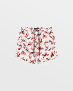 MENS BURNT BOARDSHORT WHITE WALKSHORTS