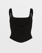 WOMENS VERTIGO BUSTIER BLACK FASHION TOPS