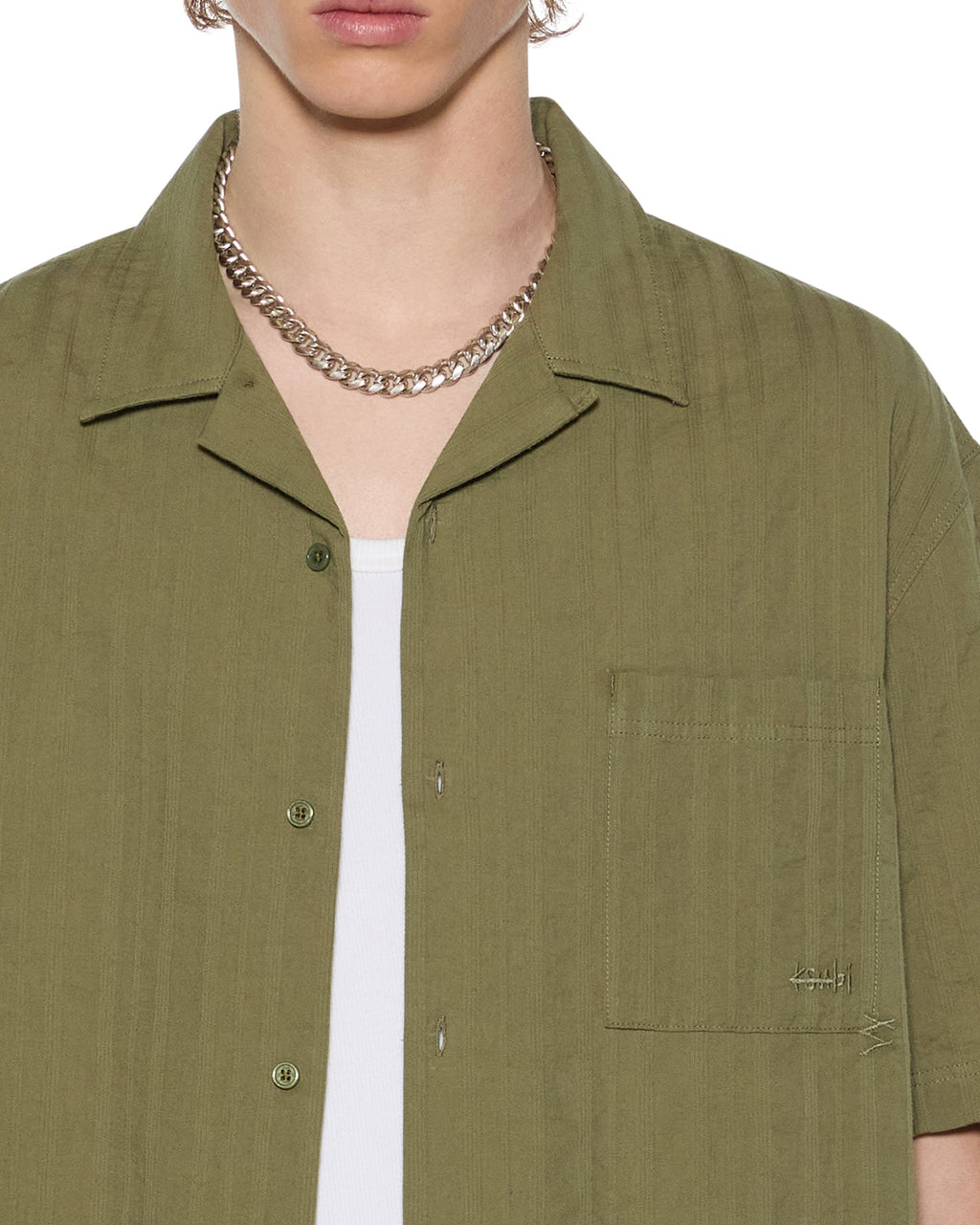 MENS 1999 DINER SS SHIRT KHAKI SHIRTS