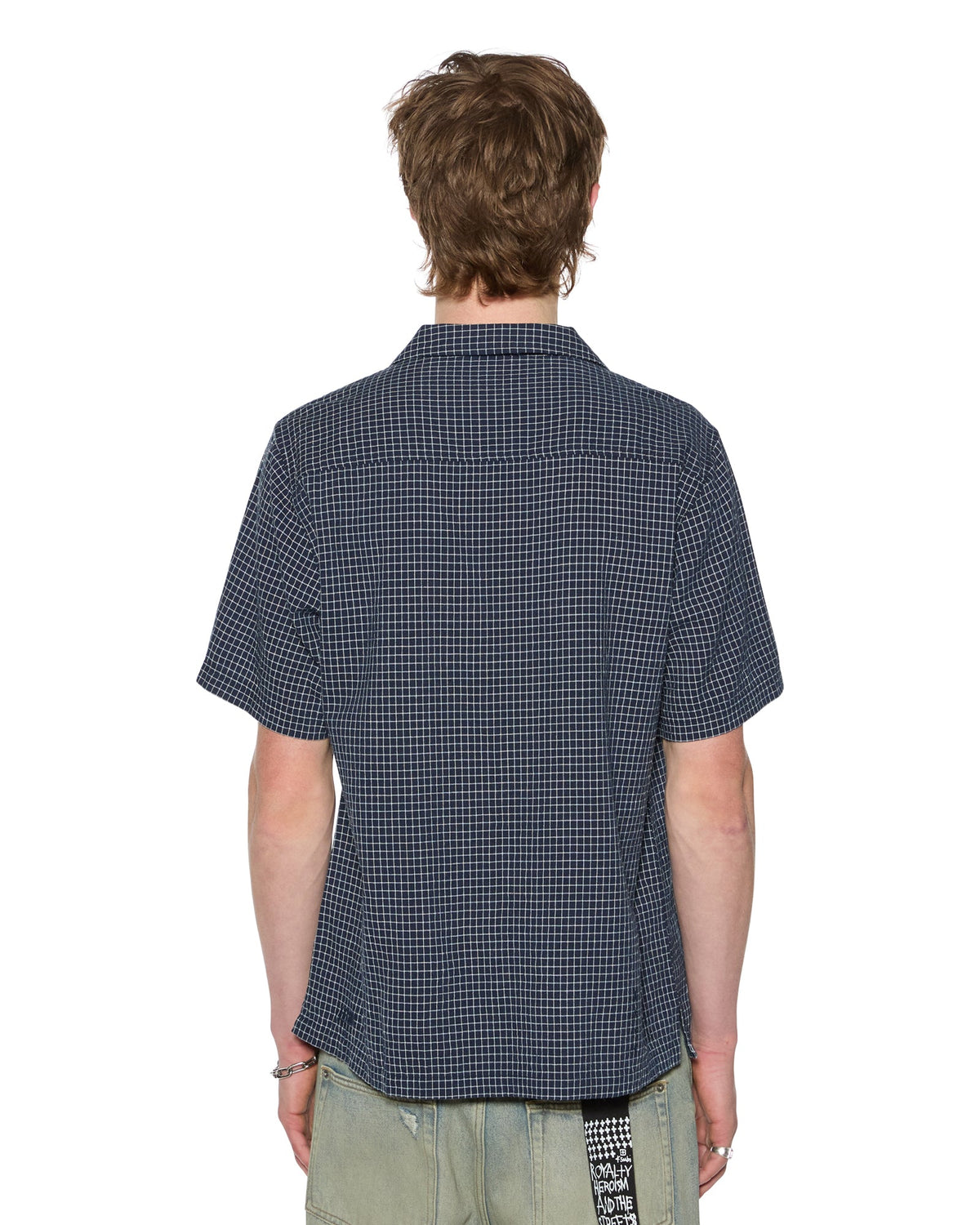 Mens 1999 Diner Ss Shirt Navy Regular Shirts - Navy