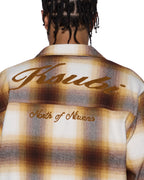 MENS ROSEBOWL LS SHIRT BURNT ORANGE SHIRTS