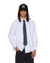 MENS  ANTI LS SHIRT TRU WHITE REGULAR SHIRTS