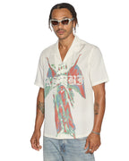 MENS ANGELIK RESORT SS SHIRT WHITE SHIRTS